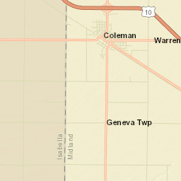 Coleman Street Map