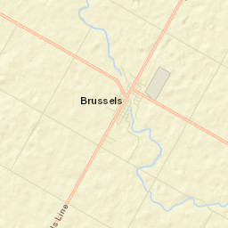 Brussels Street Map