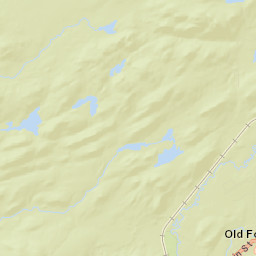 Old Forge New York Street Map