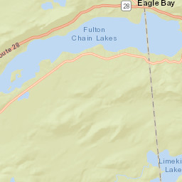 Eagle Bay New York Street Map