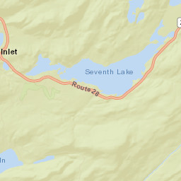 Inlet New York Street Map