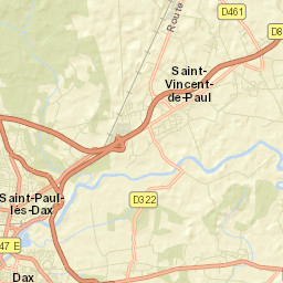 Saint-Vincent-de-Paul Street Map