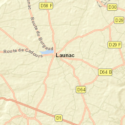 Launac Street Map