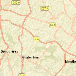 Labastide-Saint-Sernin Street Map