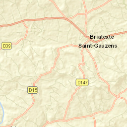Briatexte Street Map