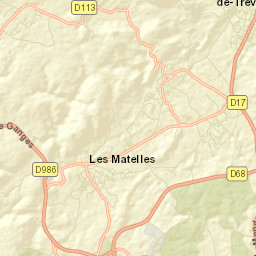 Saint-Mathieu-de-Tréviers Street Map