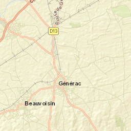 Beauvoisin Street Map