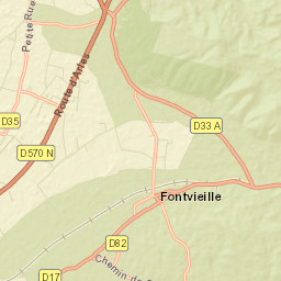 Fontvieille Street Map