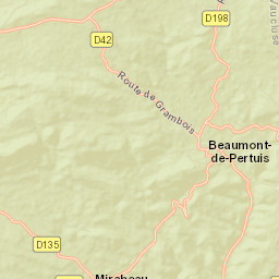 Beaumont-de-Pertuis Street Map