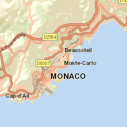 Beausoleil Street Map