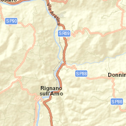 Rignano sull'Arno Street Map