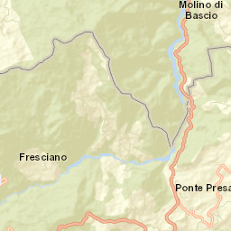 Badia Tedalda Street Map