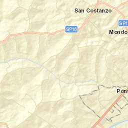San Costanzo Street Map