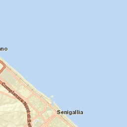 Senigallia Street Map