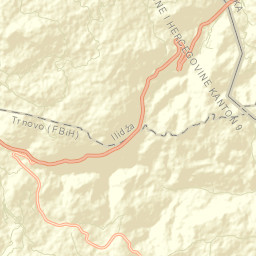 Gračanica Street Map