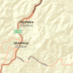 Zlatibor Street Map
