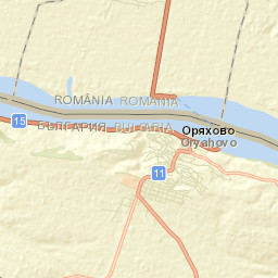 Oryahovo Street Map