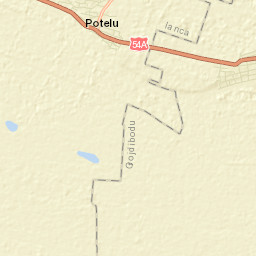 Potelu Street Map