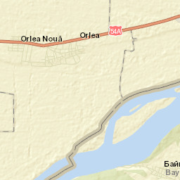 Orlea Nouă Street Map