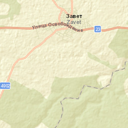 Zavet Street Map