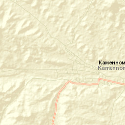 Kamennomostskoye Street Map