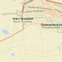 Primalkinskoye Street Map