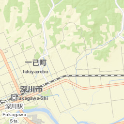 Fukagawa Street Map