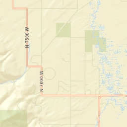 Teton County Street Map