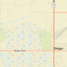 Driggs Street Map