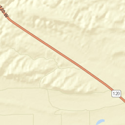 Hot Springs County Street Map