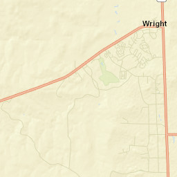 Wright Street Map