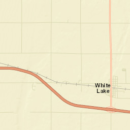 406-408 County Road 11, White Lake, SD Street Map
