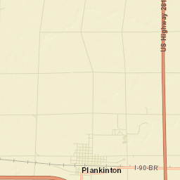 Plankinton Street Map
