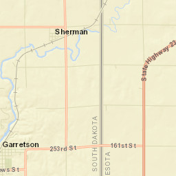 48797-48799 250th Street Garretson Street Map