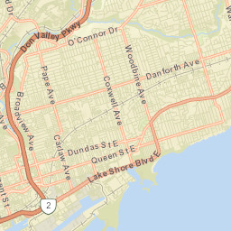 East York Street Map