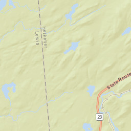 Minnehaha New York Street Map