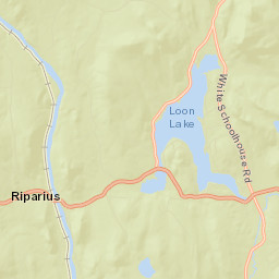 Riparius New York Street Map