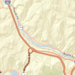 Hartford Street Map