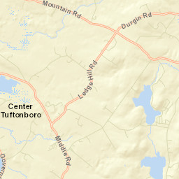 Tuftonboro Street Map