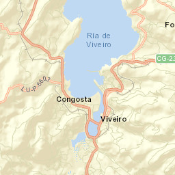 Viveiro Street Map