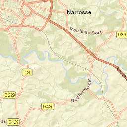 Saugnac-et-Cambran Street Map