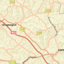 Verfeil Street Map
