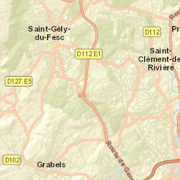 Saint-Clément-de-Rivière Street Map