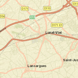 Valergues Street Map