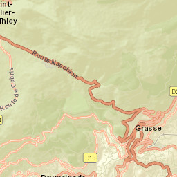 Spéracèdes Street Map