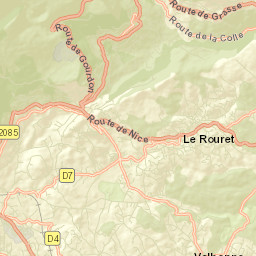 Châteauneuf-Grasse Street Map