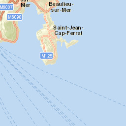 Beaulieu-sur-Mer Street Map