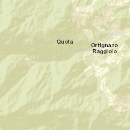 Ortignano Raggiolo Street Map