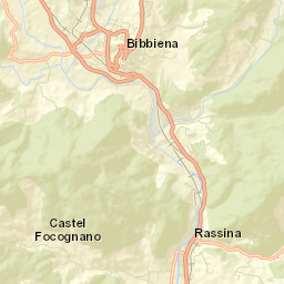 Bibbiena Street Map