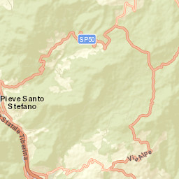 Pieve Santo Stefano Street Map
